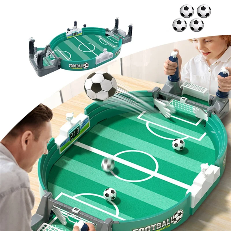 A69P-Soccer Table For Family Party Football Board Game Desktop Interactive Soccer Toys Kids Boys Sport Portable Game Gift