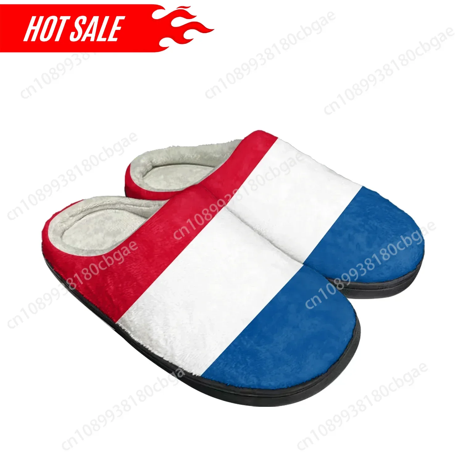 Dutch Flag Home Cotton Custom Slippers Mens Womens Sandals Netherlands Plush Bedroom Funny Casual Keep Warm Shoe Thermal Slipper