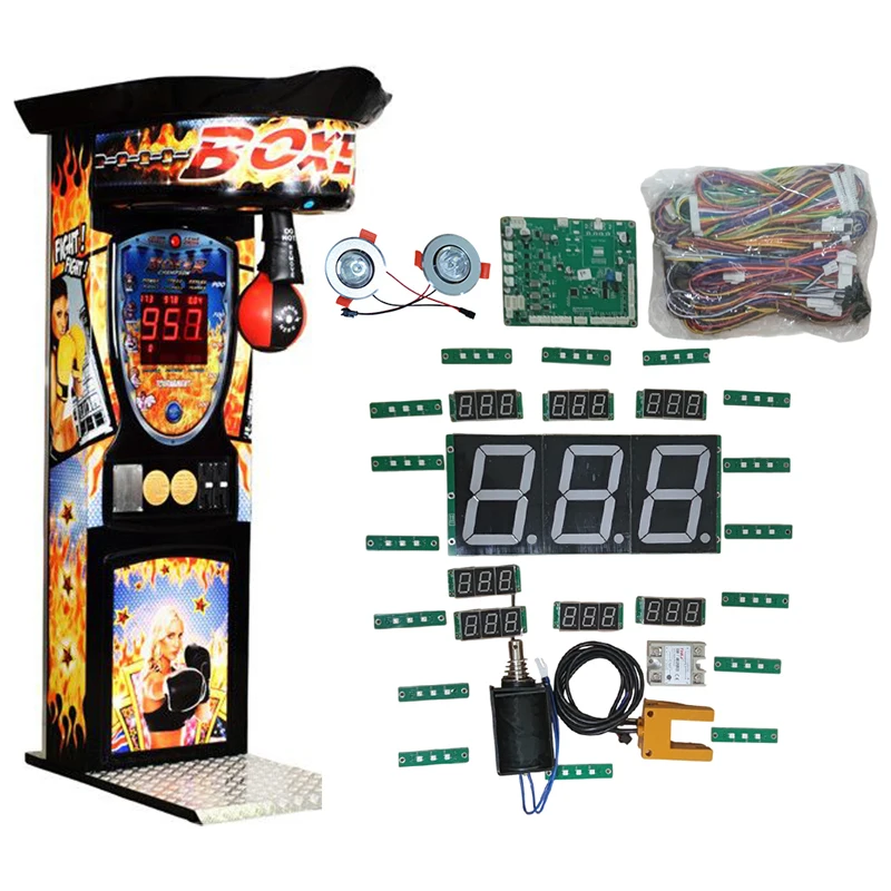 Boxing Machine Kit Support Customizing,for Hitting Game Machine Sports Electronic Dynamic Arcade Boxing Game Machine