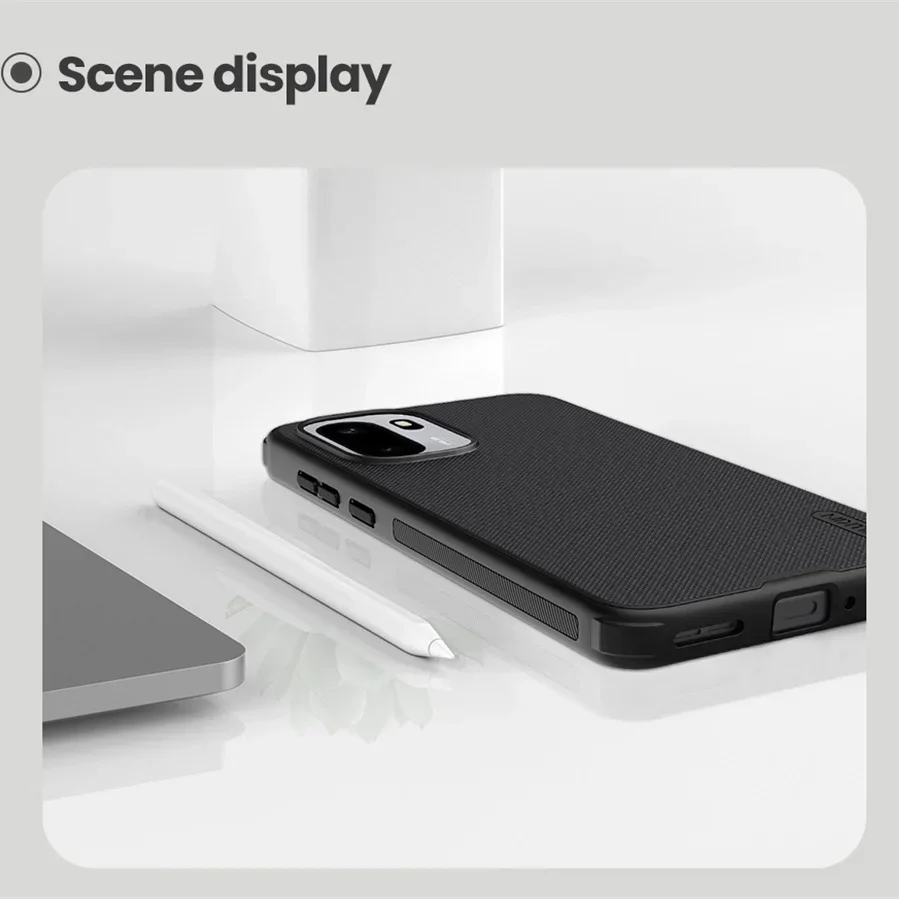 Nillkin لهاتف OnePlus Ace 6 حافظة متجمد شيلد برو حواف ناعمة غلاف صلب مقاوم للصدمات غطاء خلفي رفيع للغاية لهاتف One Plus Ace6 #6