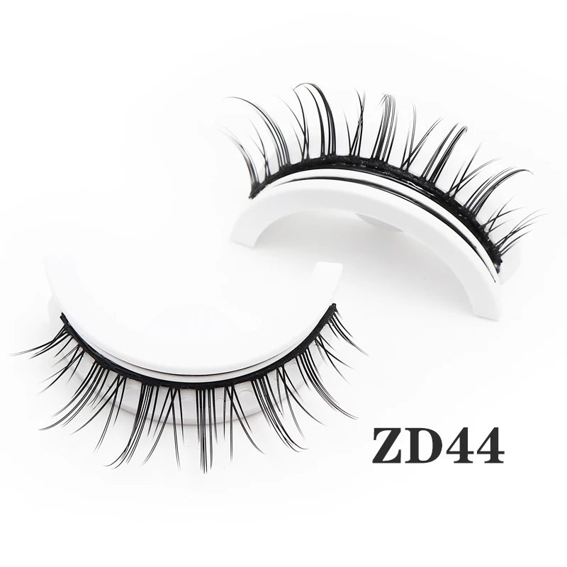 DINGSEN Koreanische Selbstklebende Wimpern Natürliche Wiederverwendbare Wimpern Manga-Wimpern Make-up-Produkte Ohne Klebstoff Wimpern – Detail 17