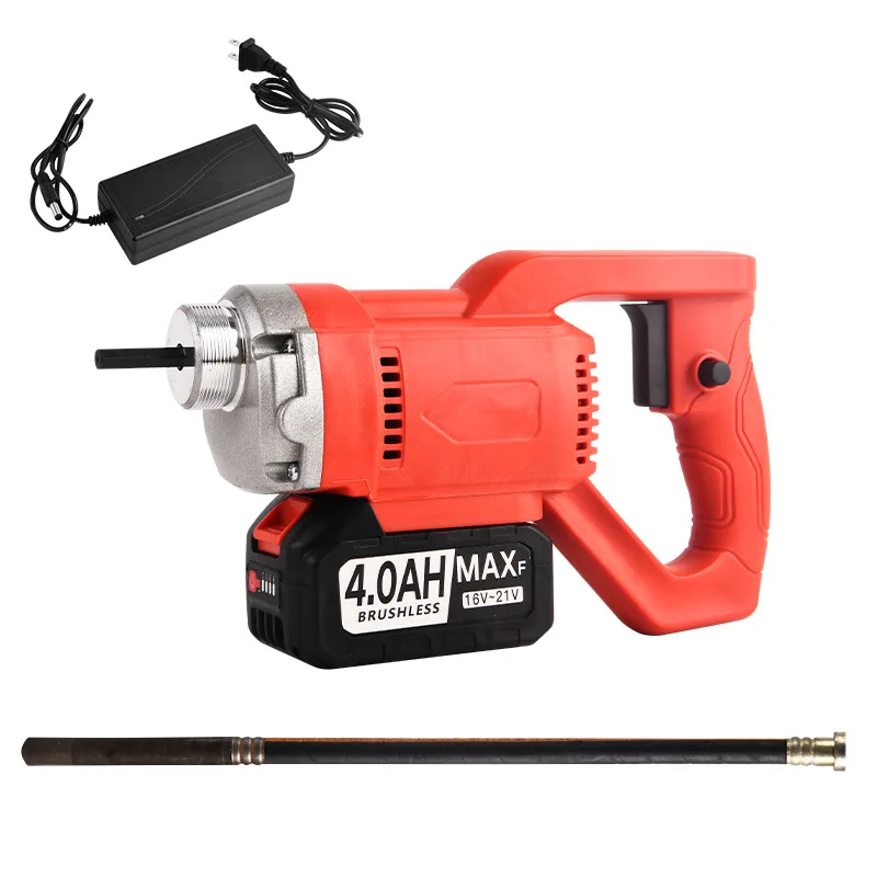 

Concrete Vibrating Rod New Handheld Brushless Motor Lithium-ion Rechargeable Cement Construction Tool