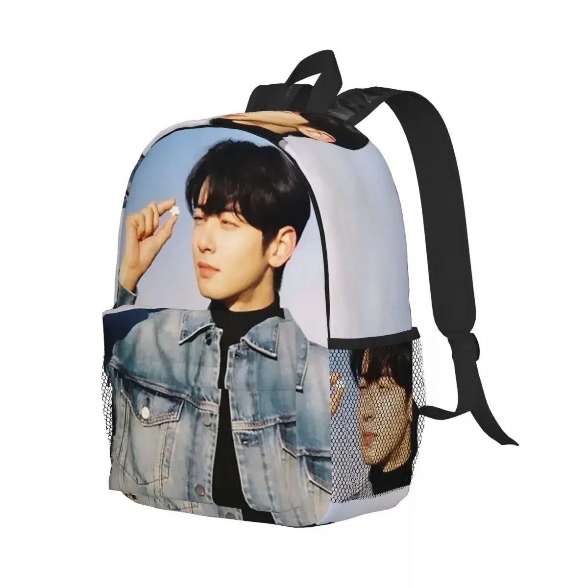 ASTRO チェ・ウヌー 韓国スター バックパック ホットセール デイパック 大容量 男の子 女の子 ブックバッグ ショルダーバッグ メンズ レディース スクールバッグ