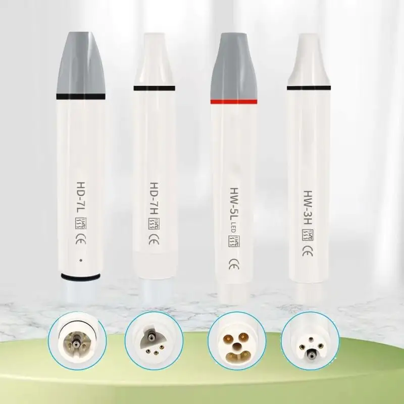 Dental Ultrasonic Piezo Without Light Scaler Handpiece HW-3H Detachable Fit For EMS Dentistry Ultrasonic Scaler Teeth Whitening