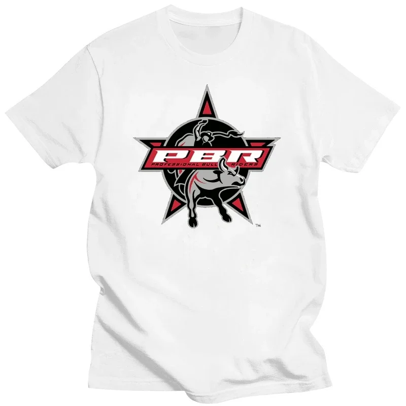 PBR Professional Bull Riders T Shirt Hell Hooves Western Rodeo Riding Heavyweight Fashion Round Neck Manga Vintage Anime Clothes