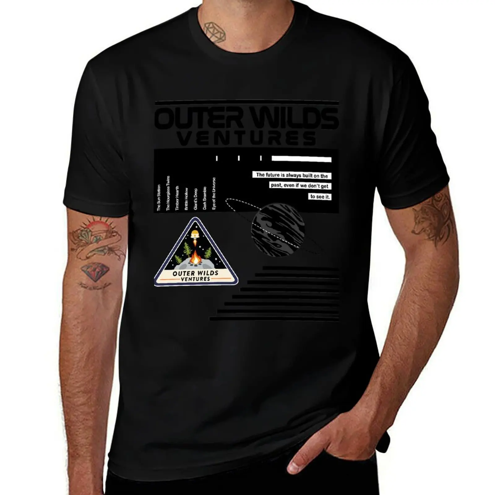 

NASA-Inspired Outer Wilds Ventures T-Shirt designer shirts baggy shirts new gifts and t-shirts heavyweights funny t shirts men