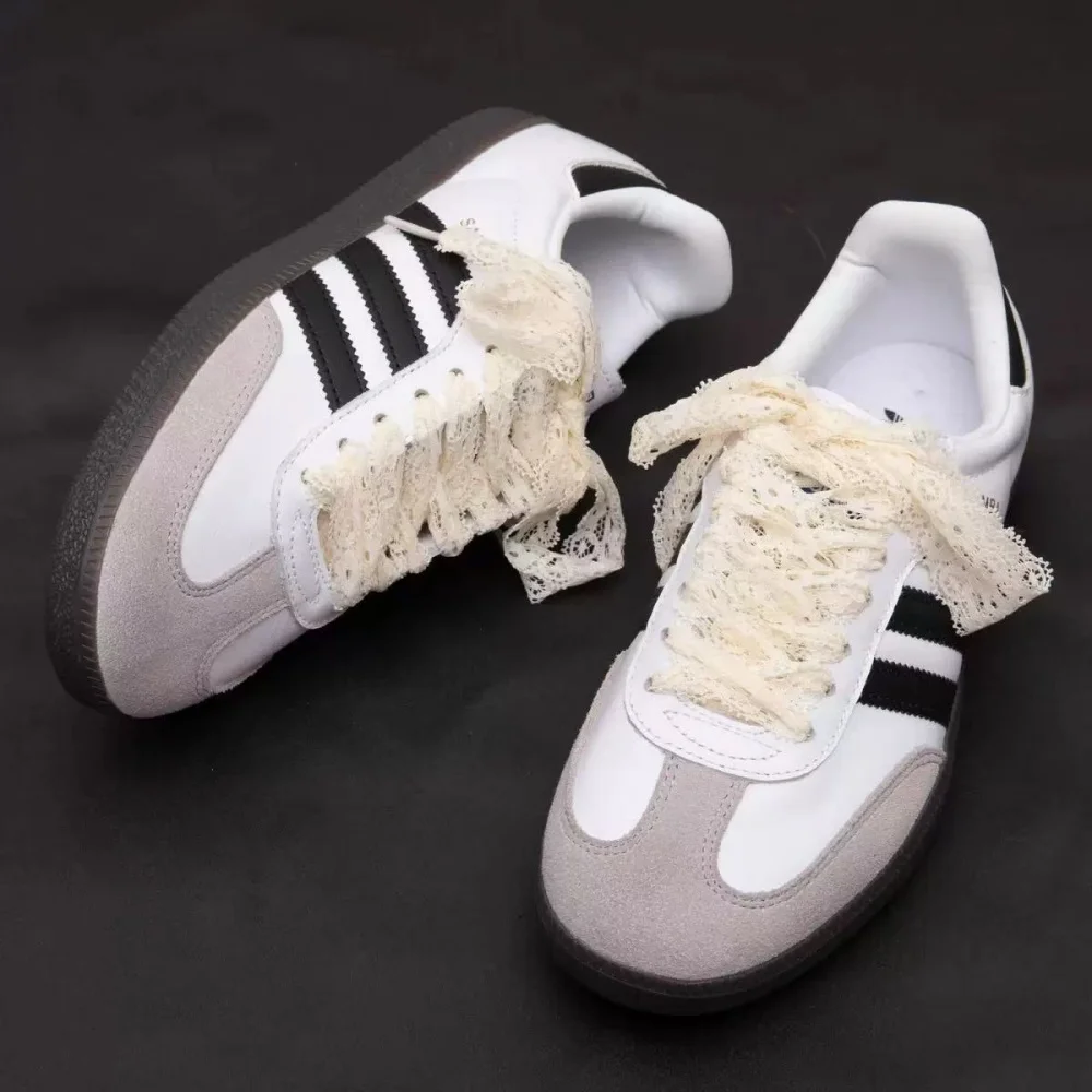 8 Farben, 2,9 cm Breite, flach, weich, ausgefallene Spitze für Turnschuhe, Schnürsenkel, Trend, Schönheit, Rosa, Weiß, Freizeitschuhe, Schnürsenkel, Zubehör – Detail 3