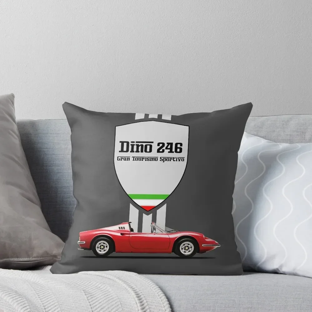 

The Dino 246 GTS Throw Pillow covers for pillows Decorative pillow case Pillow