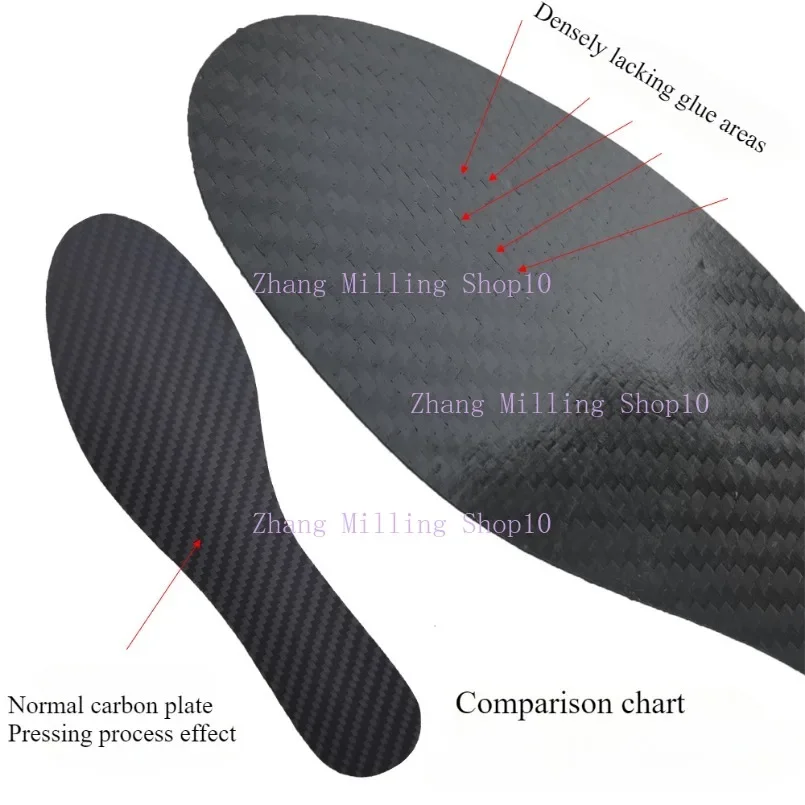 Soletta sportiva in fibra di carbonio di alta qualità muslimite spessore soletta per scarpe da uomo solette per scarpe da ginnastica plantari