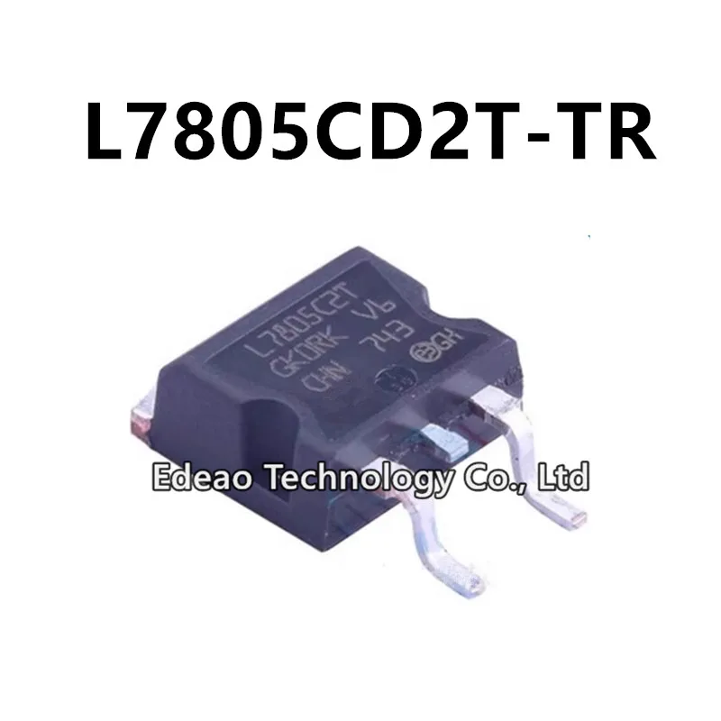 10~100Pcs/lot NEW L7805CD2T-TR TO-263 L7805CD2T L7805C2T 7805CD2T 7805 Three terminal voltage regulator