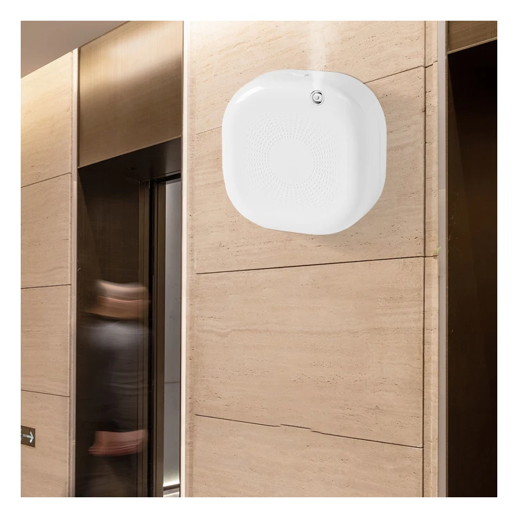 Commercial Home Wall Mounted Aroma Nebulizer Essential Oil Machine 500ml Plastic Fragrance Appliance Intelligent Scent Diffuser