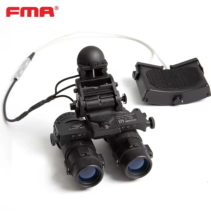 FMA Hunting paintball Function Bracket Mount Helmet Night Vision ANVIS6/9 Mount Base / Functional AVS-9 Battery Box With Wire