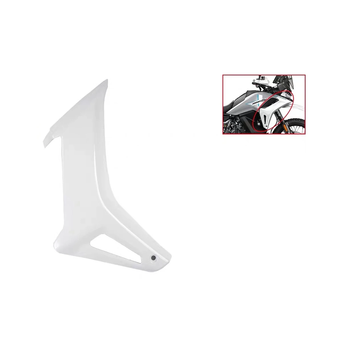 Fit For CFMOTO 1000MTX 1000MT-X Motorcycle radiator cover front guard plate diffuser cover decorative panel outer shell