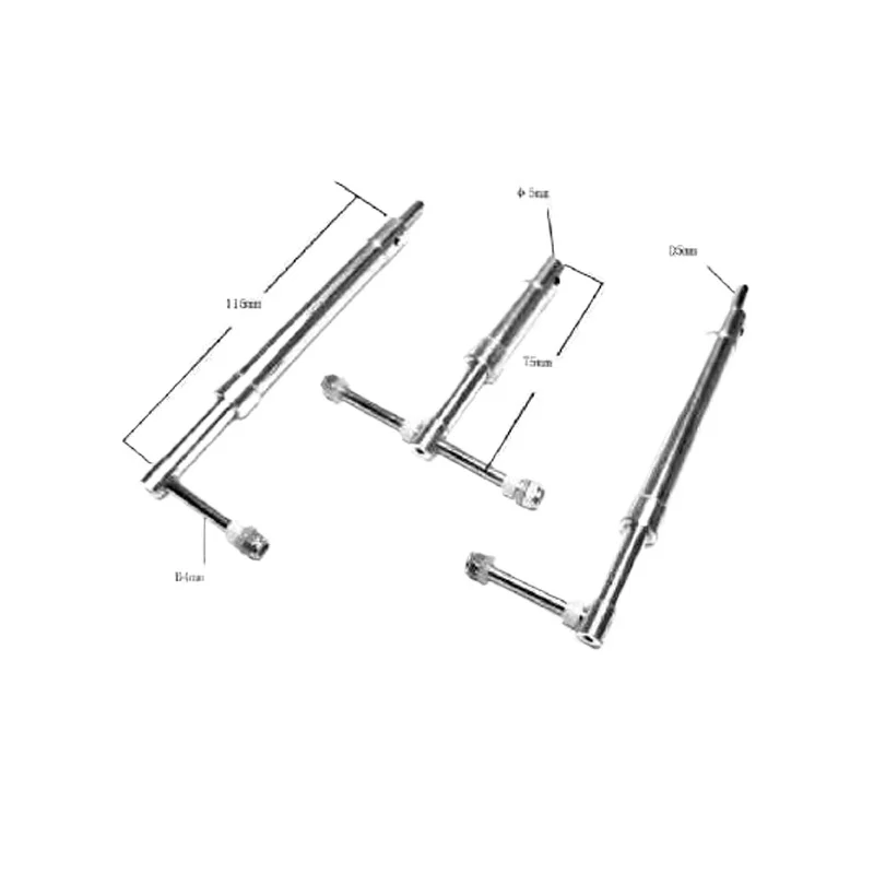 

Xaero RC Shock Absorbing Landing Gear Metal Damping Strut for Airplane Model Helicopter Drone CNC Aluminum Alloy3-5KG Load