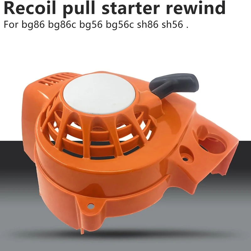 AB47-1Pcs Recoil Pull Starter 4241-080-2106 For Stihl Bg86 Bg86c Bg56 Bg56c Sh86 Sh56 Handheld Leaf Blower