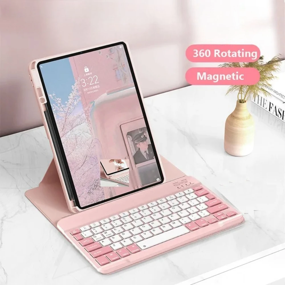 

Чехол-клавиатура с магнитным креплением и вращением на 360° для Xiaomi Pad 7 Pro 7 11.2 дюймов, Mi Pad 6 Pro, Xiaomi Pad 8 Pro 8 11.2 дюймов