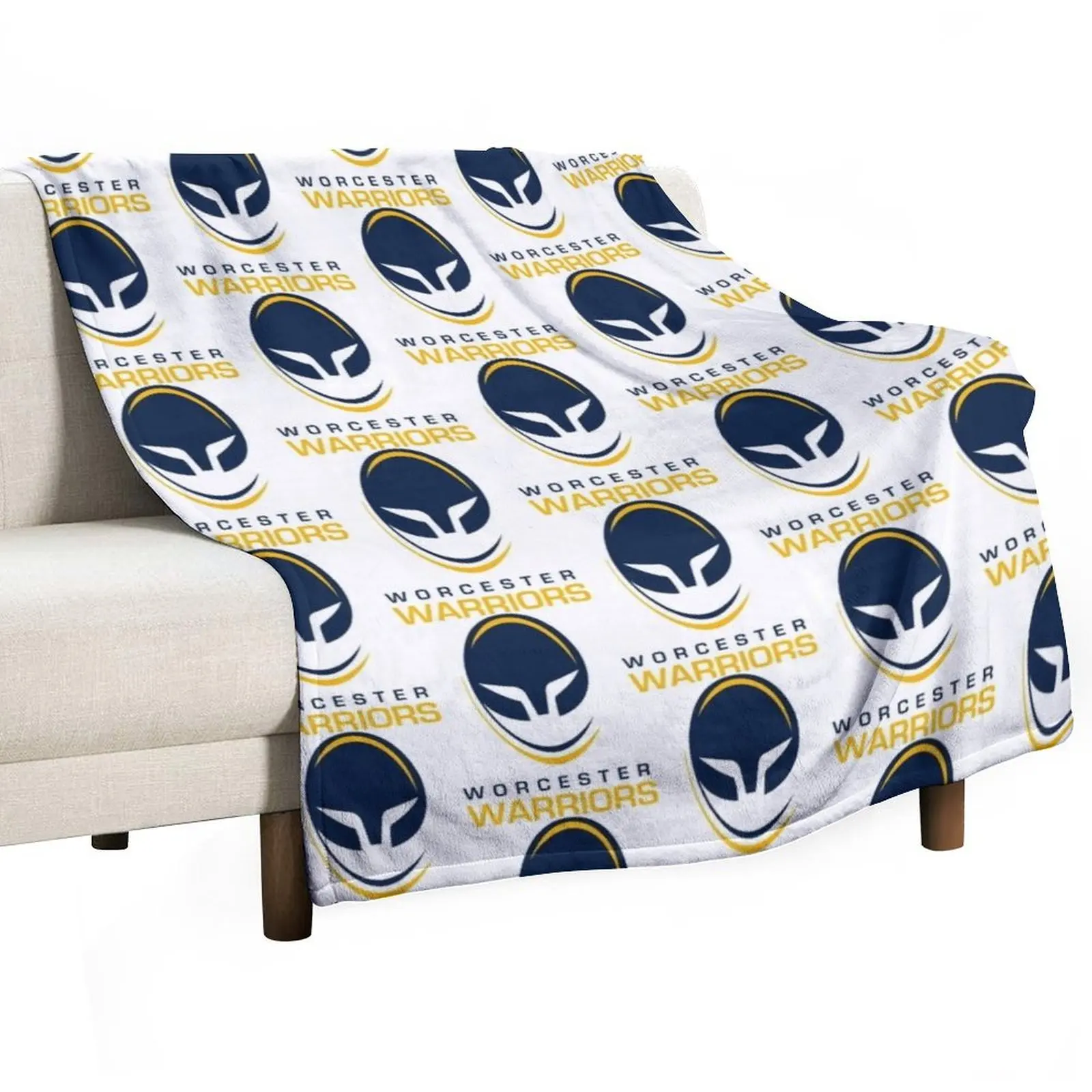 

The Worcester Warriors Icon Throw Blanket Hairys Luxury Sofa Luxury Designer Blankets
