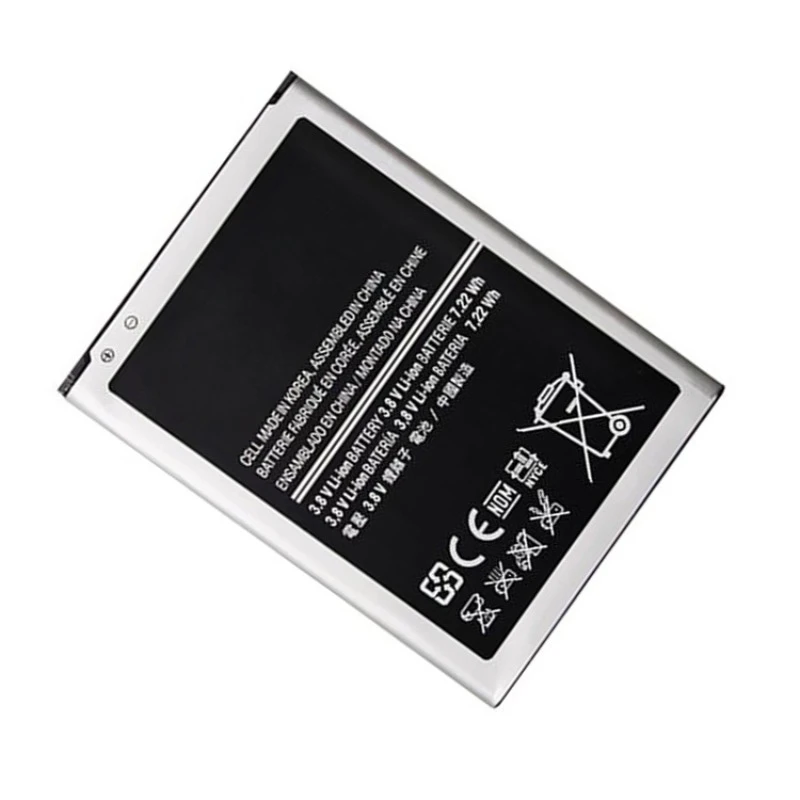 For Samsung Galaxy S4 Mini I9192 I9195 I9190 I9198 J110 I435 I257 B500AE Li-Polymer New Mobile Phone Battery 3.8V 1900mAh B500AE