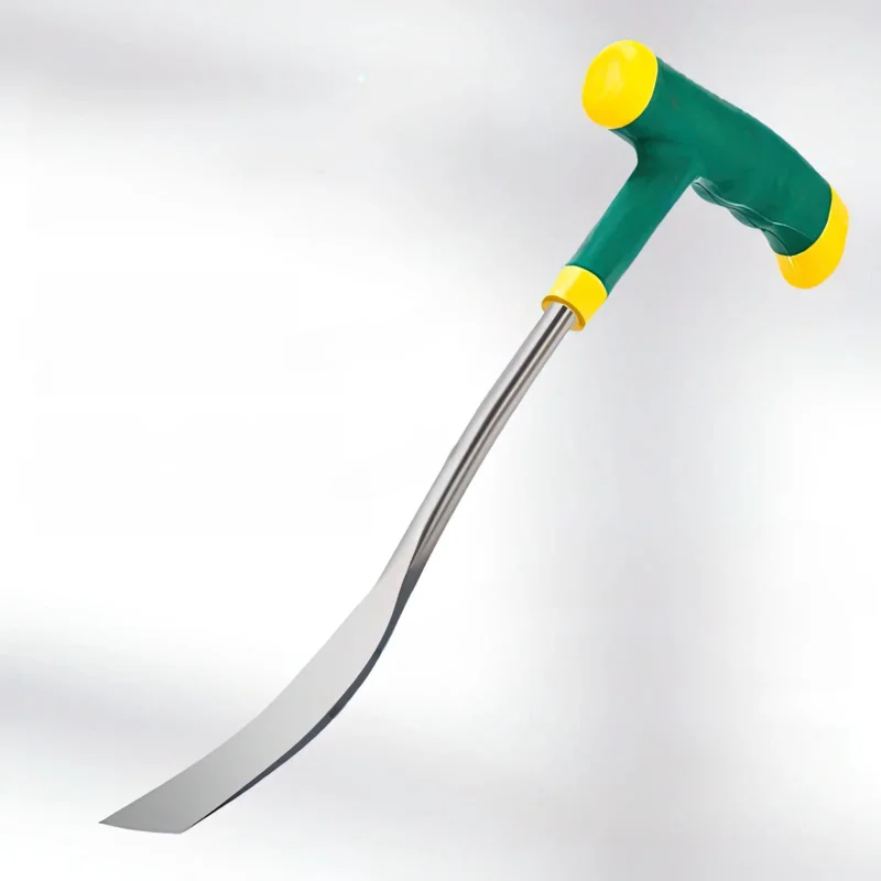 

1pc T Shaped Spade Stainless Steel Weeding Troyel Lightweight Hand Tool For Pot Transplanting For Edging Moving Loose Soil Weedi