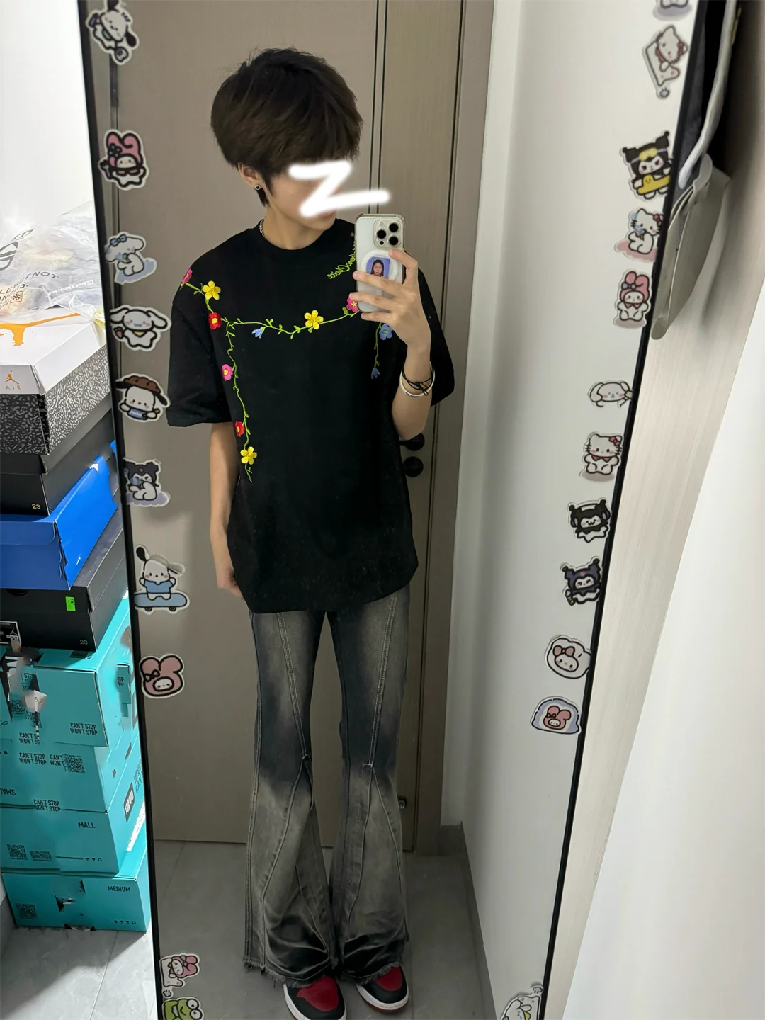 

Ретро американский модный бренд, мужские свободные широкие джинсы adient ey, джинсовая одежда с тяжелой строчкой, повседневная одежда, молодежная мода