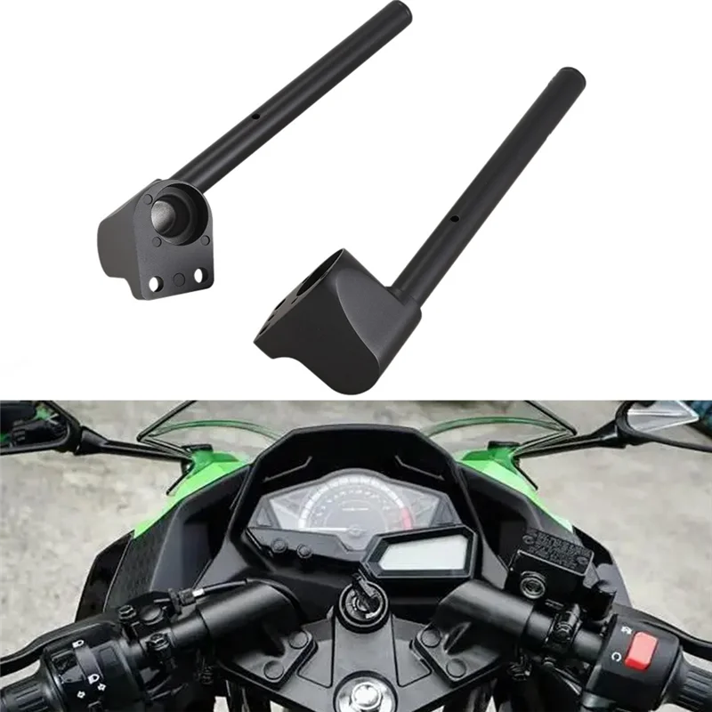 

Precision Motorcycle Split Handlebar Handle Bar For KAWASAKI Ninja 300 300R 250 250R EX250 Replacement Parts