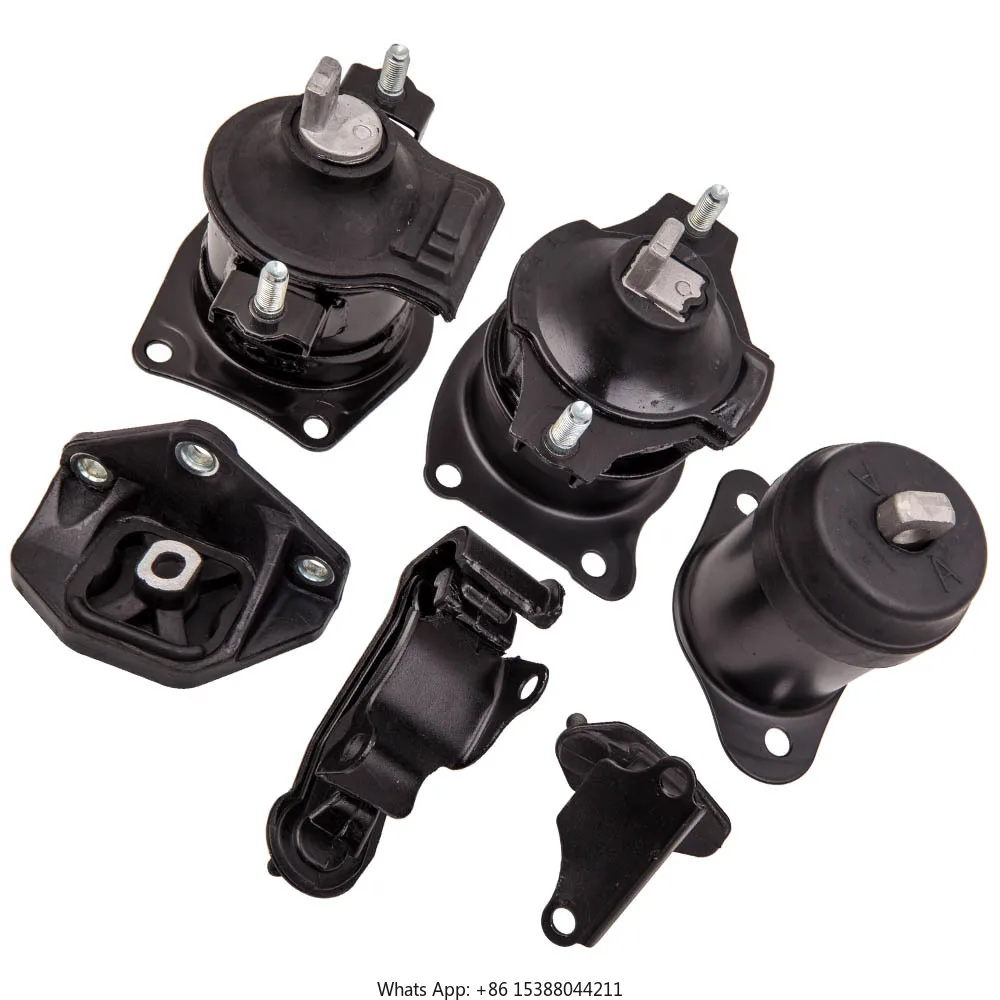 6 Pcs Engine Motor & Automatic Trans Mount For Honda Accord 3.0L 2003 2004-2007