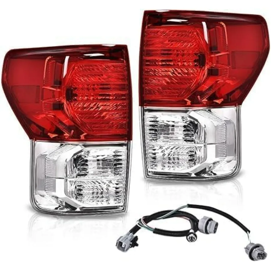 

Задние фонари в сборе, совместимые с задним фонарем Tundra 20072013, с жгутом и лампочками для стороны водителя и пассажира.