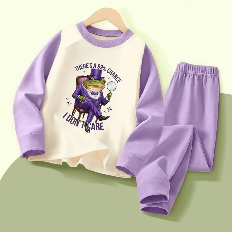 2026 autumn  new children's pajamas, soft cloud texture velvet pajamas, antibacterial and non allergic,Naked Home Clothing