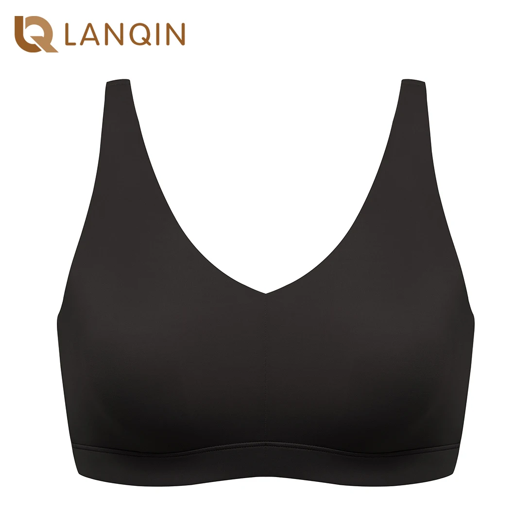 Women's Seamless Bra Full Coverage Bralette Plus Size No Underwire Lightly Padded T Shirt Bras