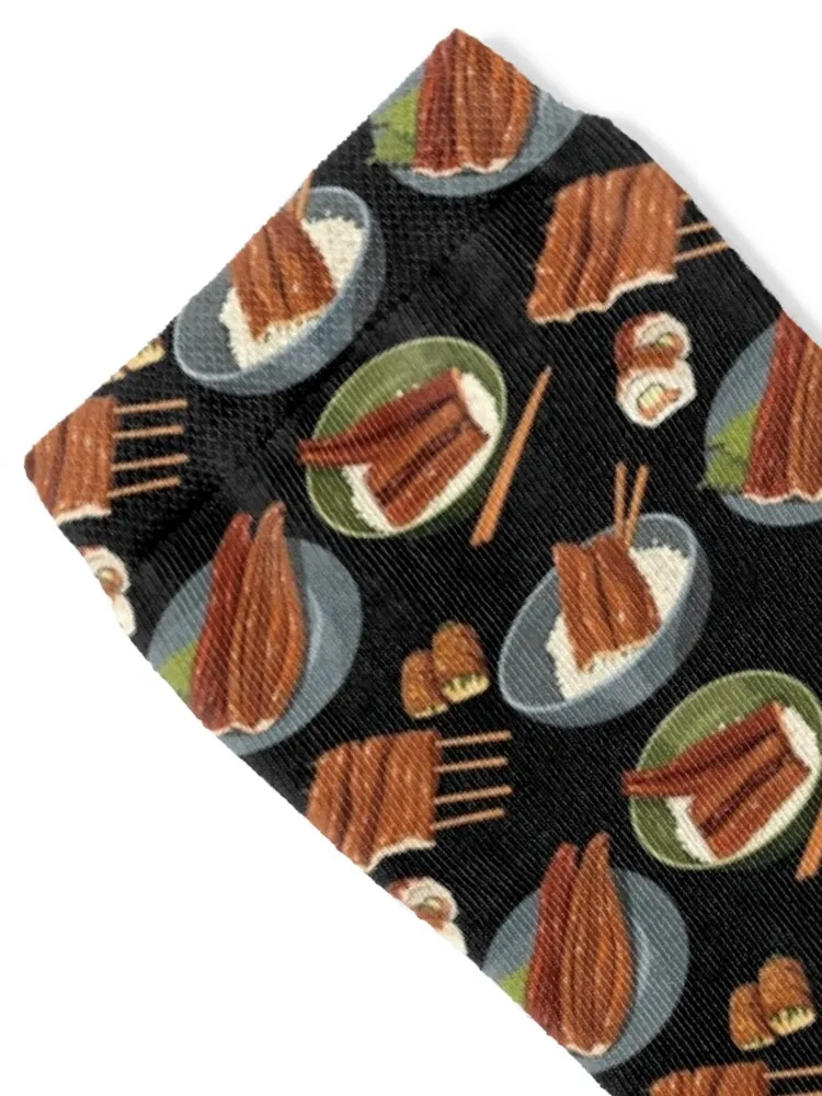 Assorted Japanese Grilled Unagi Eel Socks