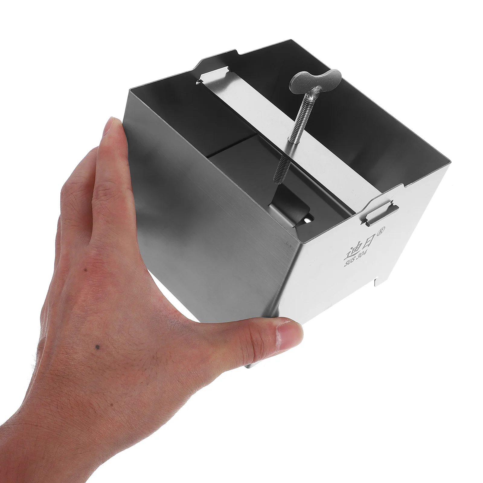 

Efficient Tofu Presser Mold for Homemade Soybean Curd Making Non-Deform Design with Polished Edges Kitchen Grade Tofu Making