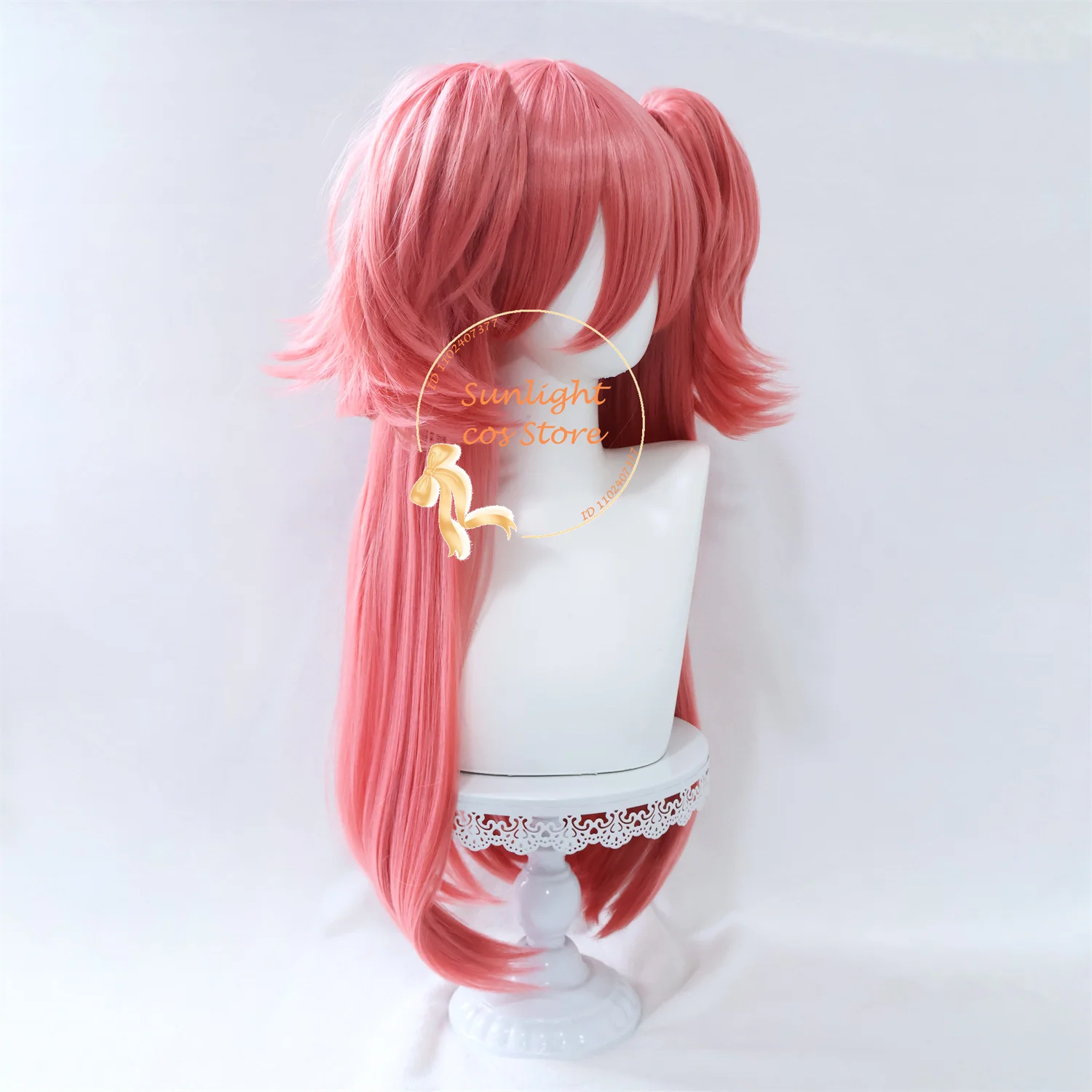 Peruca Momoi Airi Cosplay Feminina, Perucas Anime, Resistente ao Calor, Cabelo Sintético, Boné, 70cm de comprimento