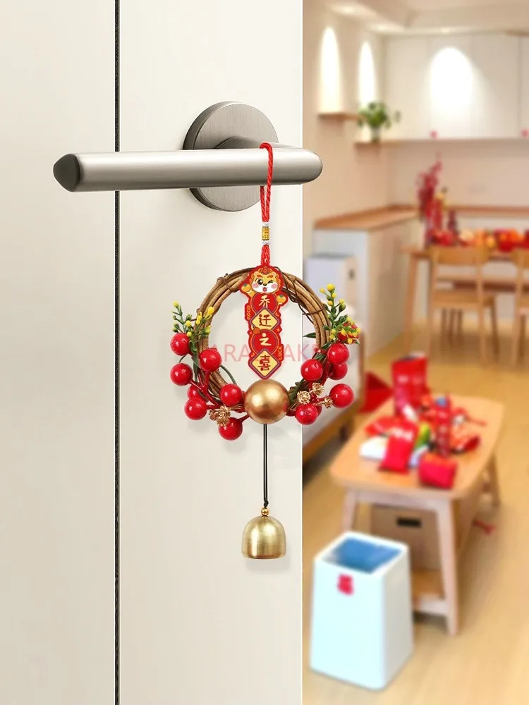 Decorate new homes, move in ceremony supplies, hang decorations, door handles, arrange pendants