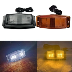 1/2/5pcsAmber White LED Truck Scania Front Grille lights DAF grille lamp For Volvo Grille lamp Man DRL truck grille lights