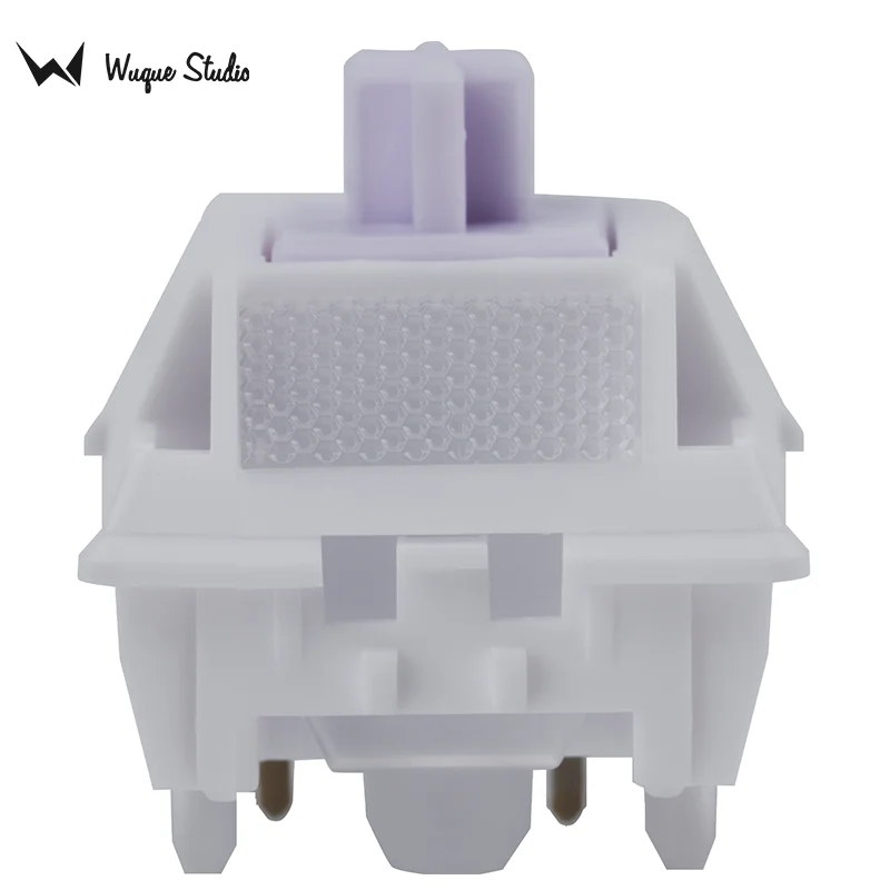 Wuque Studio WS Switch Morandi Linear Keyboard Switches with PMMA Light Diffuser POM Housing UPE Stem For Mechanical Keyboard