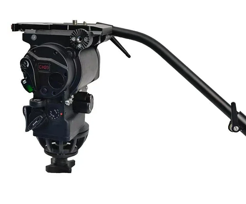 Chewa CH20 100 مللي متر وعاء المهنية بث CCTV ترايبود السائل رئيس 20 كجم كاميرا فيديو مقارنة Oconnor 1040 #5