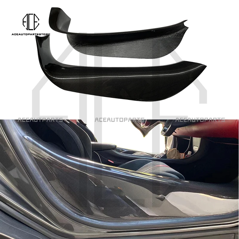 

Car Door Sills For Mclaren 570S 540C 570GT 600LT OEM Style Dry Carbon Fiber Inner Door Sill Door Panel Door Panel Body Kit