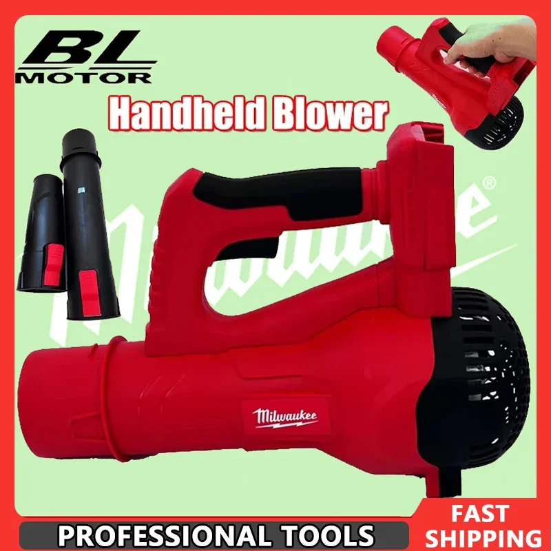 

Milwaukee 38000 об/мин беспроводной воздуходувка бесщеточный ручной турбонагнетатель для листьев для Milwaukee 18 В аккумуляторный электроинструмент
