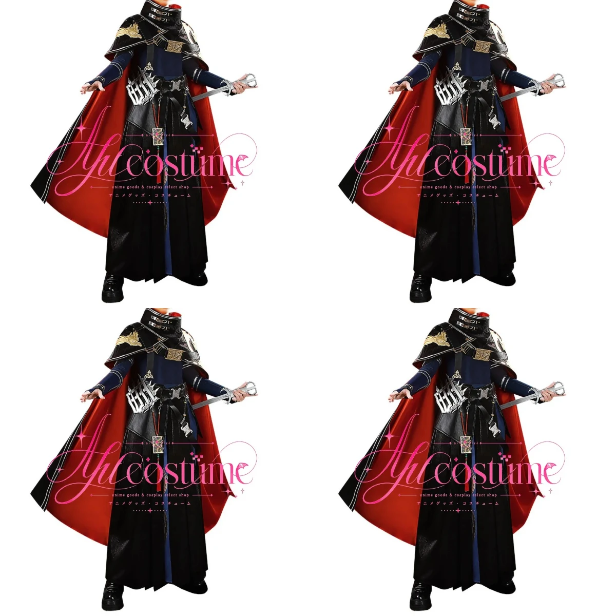 

Zuo Le Cloak Version Cosplay Costume Full Set Game Character Outfit Anime Convention Performance Clothing