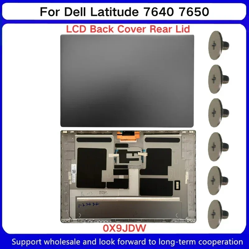 New For Dell Latitude 7640 7650 LCD Back Cover Rear Lid LCD Front Bezel Cover Upper Case Palmrest Cover 0X9JDW 0TYPHR 0JVH7K