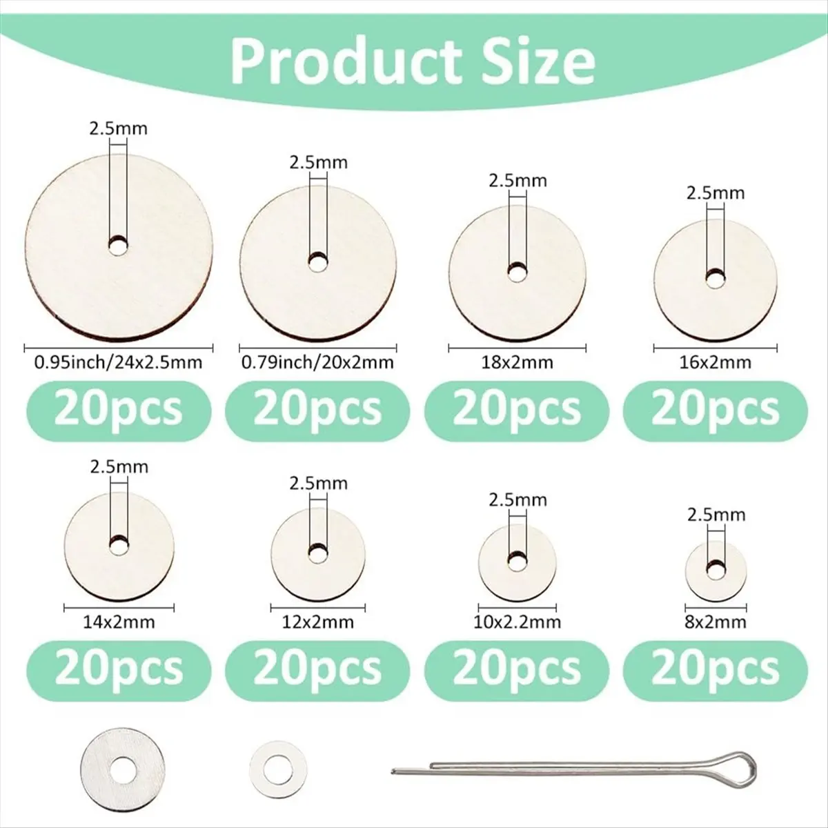 【coupon-】{0}180pcs-8-sizes-wooden-doll-joint-and-fibreboard-disks-8-24mm-rotatable-doll-joints-cotter-pin-for-doll-diy-crafts
