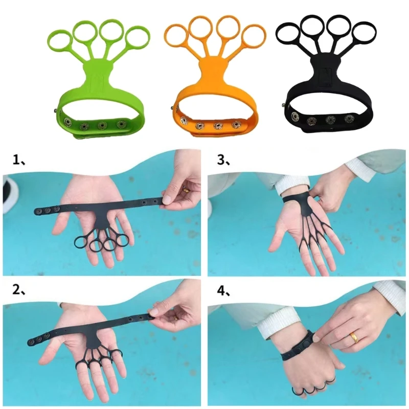 Basketball Finger Stretcher Expander Hand Grip Trainer Hand Exerciser Strengthener Basketball Training Hand DropShipping