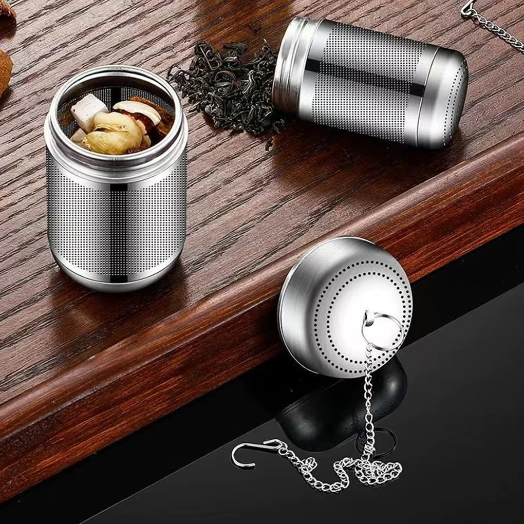 Stainless Steel Tea Infuser Tea Leaves Diffuser Spice Seasoning Ball Strainer Teapot Fine Mesh Coffee Filter Kitchen Accessories