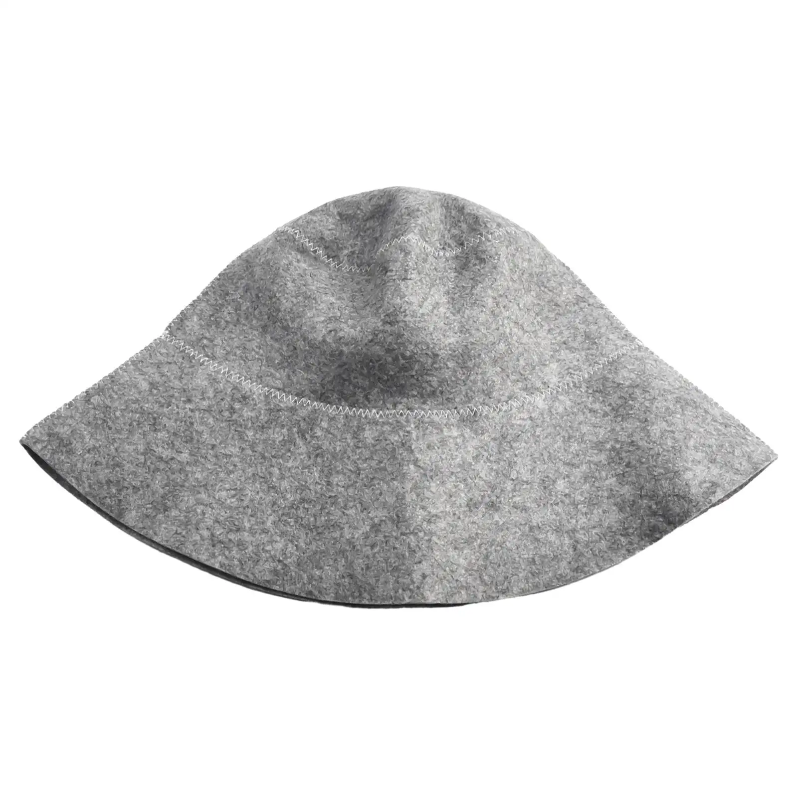 Style Felt Sauna Hat Anti Heat Russian Cap For Bath House Head Protection Drop Gray White Thick Absorbent Shower Cap New