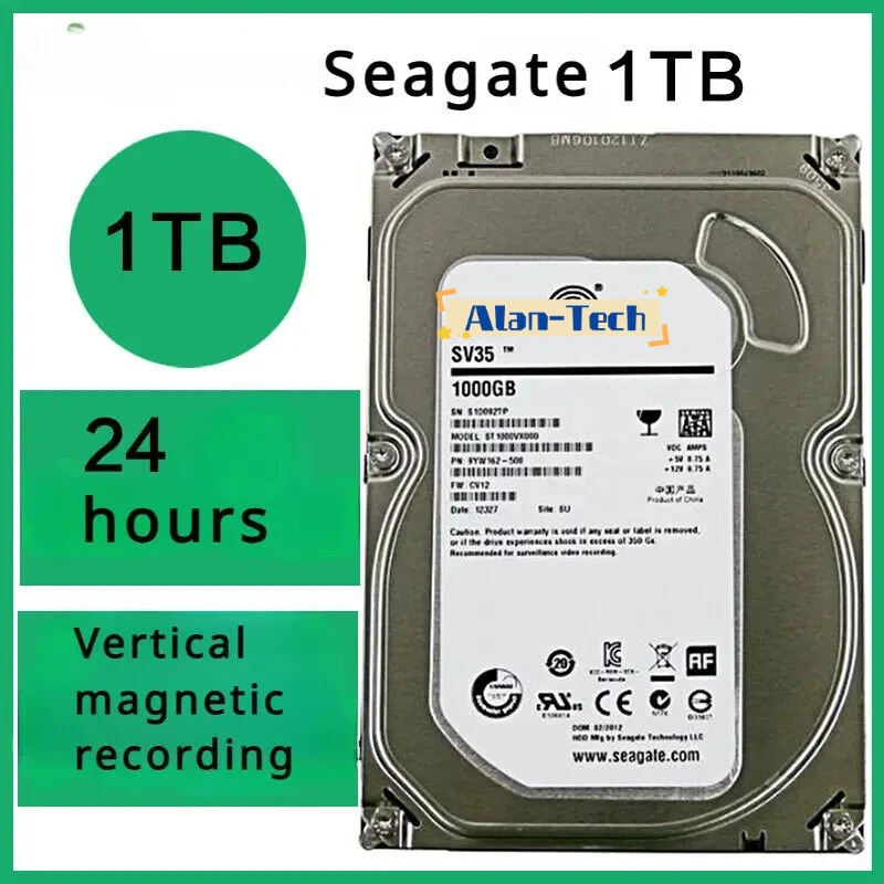 800GB 500GB 1TB 2TB 3TB 3.5-inch SATA Hard Drive Built-in Desktop Hard Drive PC CCTV