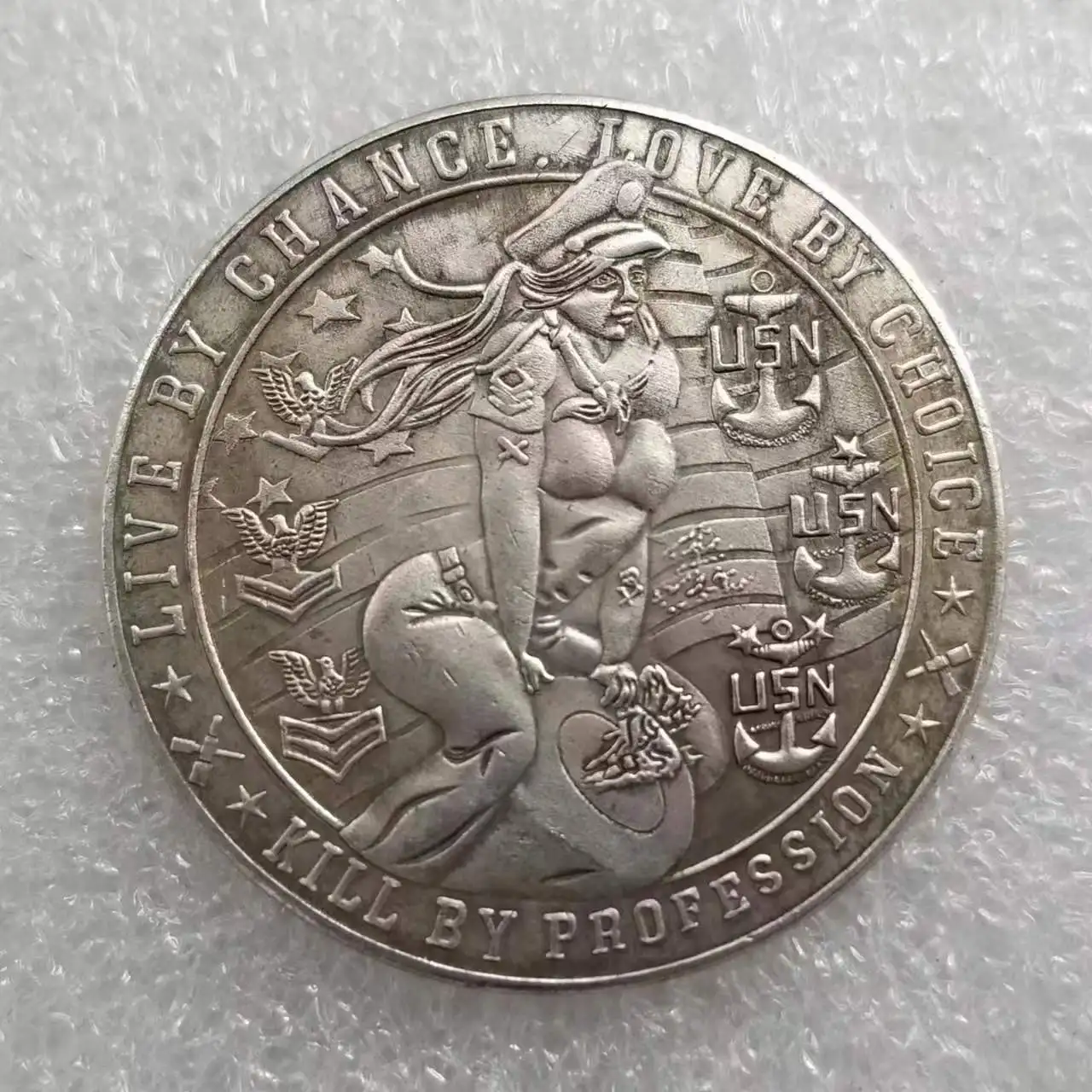 

Хобо, никелевая Монета на удачу, игрушечная монета, старинный скелет, пират, серебряная Бриллиантовая памятная монета, подарки H4636