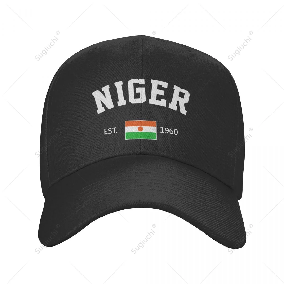 Unisex Baseball Cap Niger EST.1960 Independence Day Wild Sun Shade Peaked Adjustable Outdoor Caps for Men Women