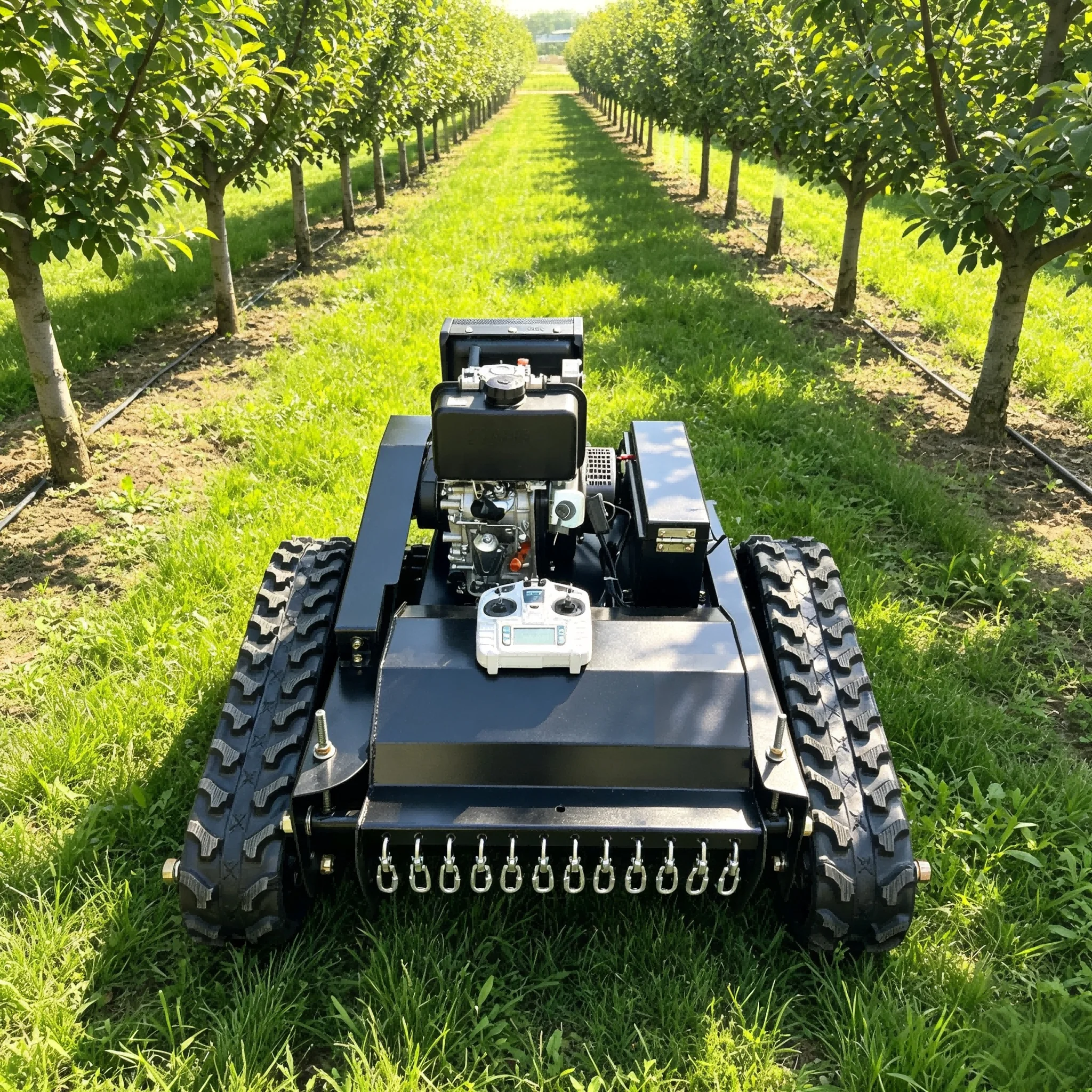 550mm DIY RC Flail Lawn Mower  - Robot Track 评论和价格