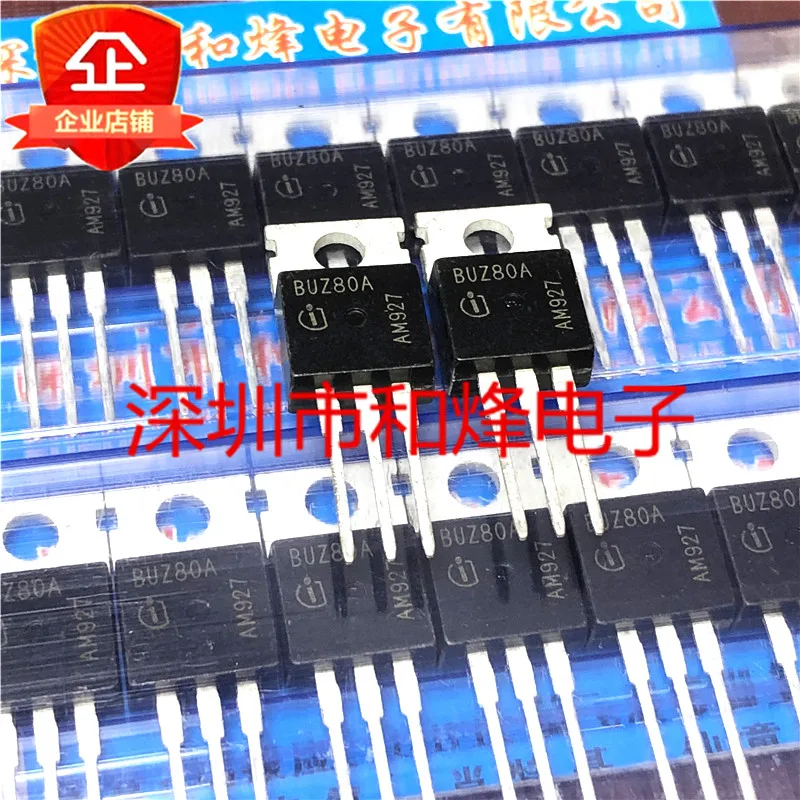 5PCS-10PCS BUZ80A  TO-220 N 55V 80A  New And Original On Stock