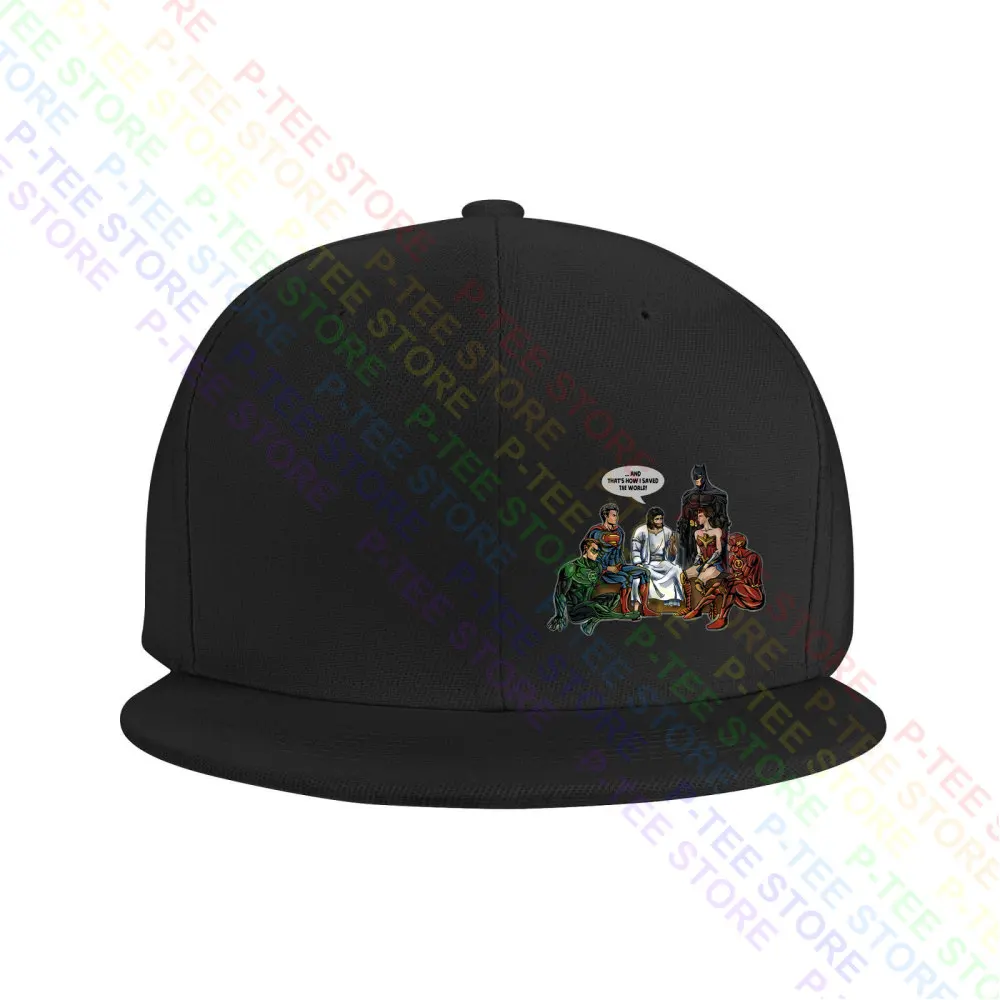 That'S How I Save The World Jesus Superheroes Christian Baseball Cap Snapback Caps Knitted Bucket Hat